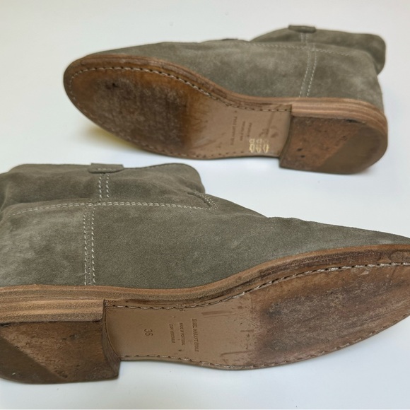 Isabel Marant Etoile taupe suede booties sz 36/6-6.5 US-lightly worn - Picture 7 of 10